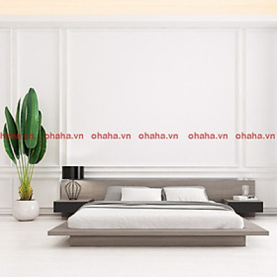 GIƯỜNG NGỦ CAO CẤP OHAHA 002- GRAY 