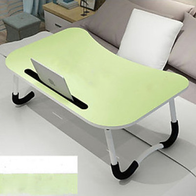 Bàn Học Gấp Gọn Thông Minh Có Khe Để Ipad Điện Thoại + Tặng Bàn Chải Đánh Răng ( Giao Màu Ngẫu Nhiên )