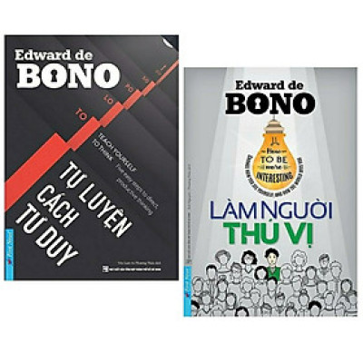 Combo 2 cuốn sách kĩ năng - tư duy sống hay: Làm Người Thú Vị + Tự Luyện Cách Tư Duy/ Bộ sách rèn luyện cách tư duy, cách suy nghĩ cho bạn