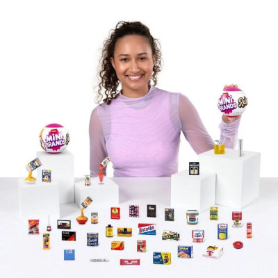 Đồ Chơi Sưu Tầm Mini Brands Retro Grocery - Zuru 77802