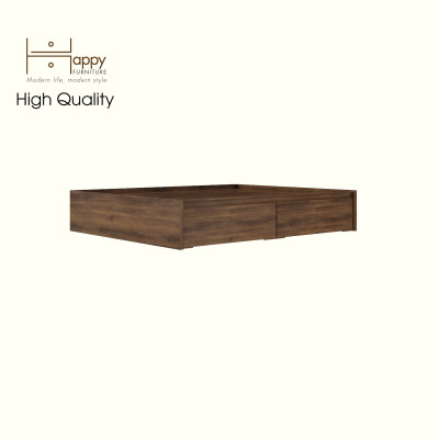 [Happy Home Furniture] DOOBIE, Giường ngủ  < không đầu giường > ( chống ẩm cao cấp ) - 2 hộc tủ kéo, GNG_005,GNG_006, GNG_007, GNG_008