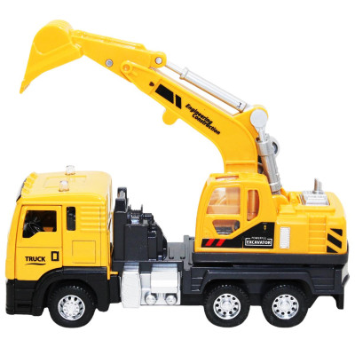 Đồ Chơi Mô Hình Xe Tải Xúc Đất Có Đèn Và Âm Thanh - Vecto VT32K