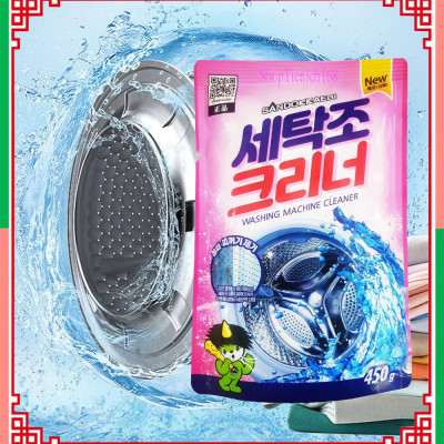 Bột tẩy vệ sinh lồng máy giặt Sandokkaebi 450g Hàn Quốc - hàng chính hãng