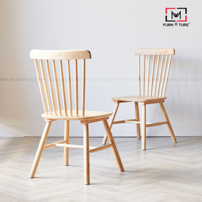 GHẾ GỖ ĐA NĂNG - WINDSOR CHAIR - NATURAL 