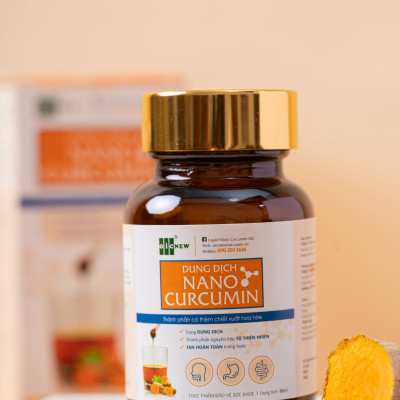 Combo mua 2 tặng 1 Thực phẩm chức năng Nano curcumin Oic dạng dung dịch Liquid Nano Curcumin OIC (LNCO) lọ 50ml
