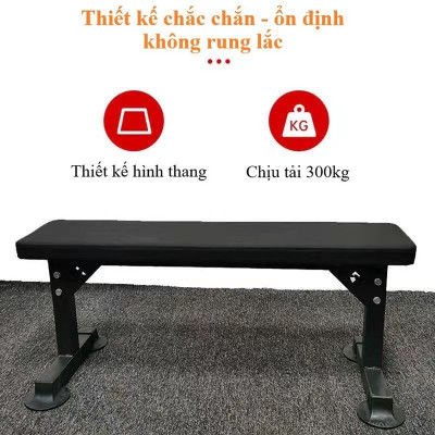Ghế Băng Tập Tạ,Ghế Vớt Tạ Gấp Gọn AC-5002 Chịu Tải 300kg Hàng Nhập Khẩu Đại Nam Sport