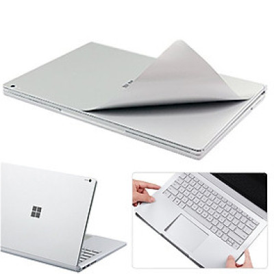 Miếng dán toàn thân JRC màu Bạc bảo vệ cho Surface Book 3 (13.5