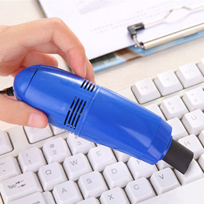 Máy Hút Bụi Vệ Sinh Bàn Phím Máy Tính RIBI Kiểu Dáng Mini Tiện Dụng, Nguồn Điện USB PC-Laptop - Hàng Chính Hãng