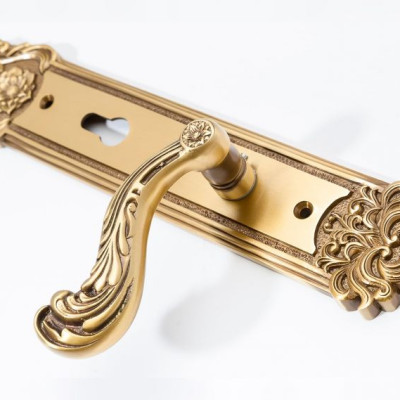 KHÓA CỬA CHÍNH BDH-341341-2 đồng thau nguyên khối