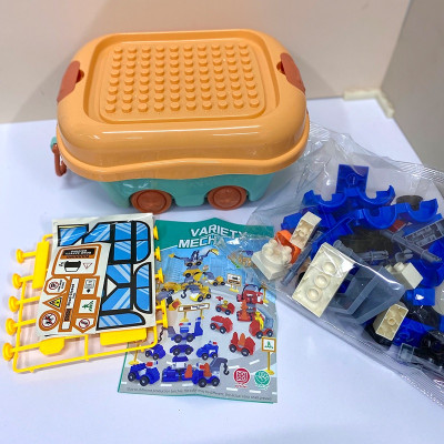 Xếp hình Robot kỹ thuật xây dựng giúp bé phát huy trí sáng tạo và thông minh