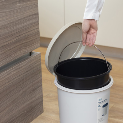 Thùng rác đạp tròn Hiro 12L