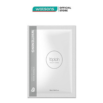 Mặt Nạ Dưỡng 16plain Multi-care Trắng Da Ngừa Mụn Whitening Vitamin Mask 25ml