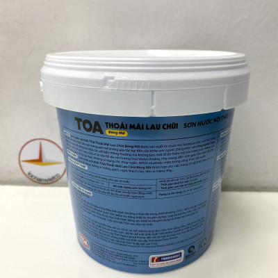 Sơn phào chỉ cho trần nhà Toa thoải mái lau chùi màu C- 7822 _1L