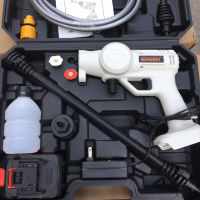 MÁY RỬA XE ERGEN DÙNG PIN 21V/ 4AH EN-660 - HÀNG CHÍNH HÃNG