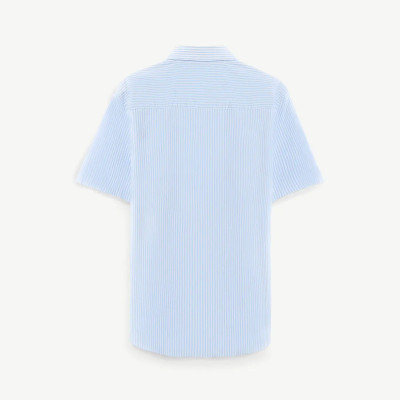 Áo sơ mi sọc ngắn tay vải oxford . Form Fitted - RT 10S25SHS001 | ROUTINE CÀ MAU