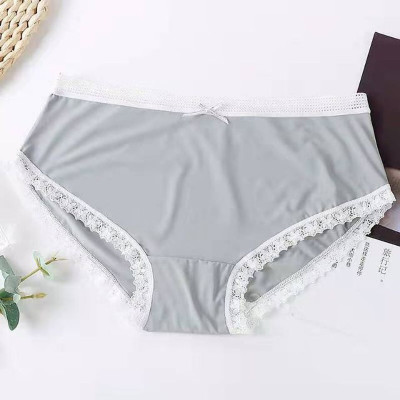 Combo 4 Quần Lót Nữ su lụa cao cấp co giãn mềm mịn (giao màu ngẫu nhiên) - Freesize