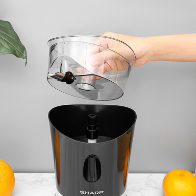 Máy vắt cam Sharp 85W EJ-J850-BK, Màu đen - Vòi chống nhỏ giọt - Hàng chính hãng