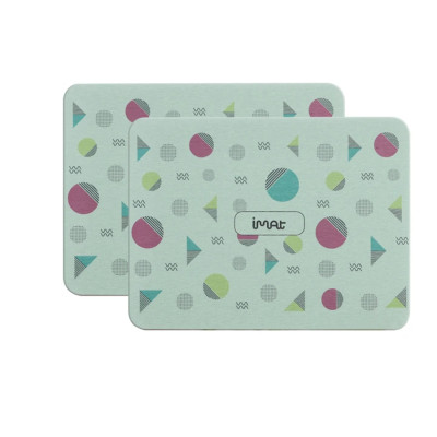 [Hàng chính hãng] Bộ 2 thảm cứng siêu thấm Nhật Bản_iMat Diatomite