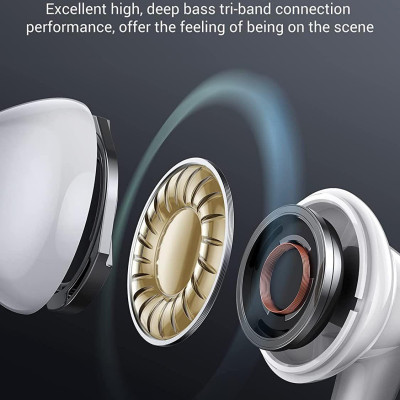 Ugreen UG60700EP101TK USB-C Màu Trắng Tai nghe nhét tai cổng Type-C có điều khiển âm lượng - HÀNG CHÍNH HÃNG