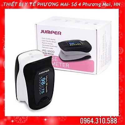 Máy đo oxy máu và nhịp tim JUMPER JPD-500D