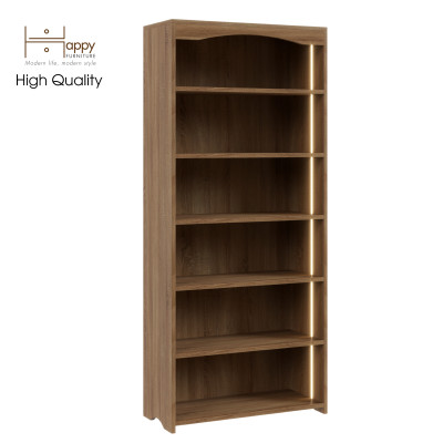 [Happy Home Furniture] CATY, Kệ sách 6 ngăn tích hợp đèn LED, 70cm x 30cm x 160cm (DxRxC),KSA_029_LED