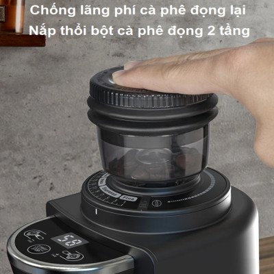 Máy xay hạt cà phê Espresso tự động tích hợp 31 chế độ xay thương hiệu HiBREW G3A - Hàng Chính Hãng