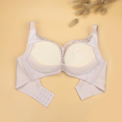 Áo Lót Nâng Ngực Nữ Không Gọng Bra Đệm Mút Mềm Dày LUPERI LU3AL860 Bản 3 Móc Chắc Chắn Phối Ren Cho Người Ngực Vừa Và Nhỏ