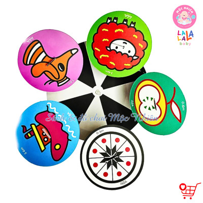 Đồ Chơi Treo Cũi Treo Xe Đẩy Kích Thích Thị Giác Cho Bé Sơ Sinh 0-6 Tháng - Hiệu Lalala Baby