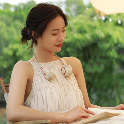 Quạt đeo cổ Sothing DSHJ-S-2115, Gió Mát, Chạy Êm, Dễ Dàng Gấp Gọn, Tiện Lợi Mang Theo - Hàng nhập khẩu