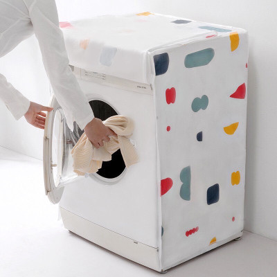 Áo phủ máy giặt cửa ngang (trước) cho máy từ 9 - 10kg ,vải dù siêu bền tiện lợi , chống thấm nước , bảo vệ máy giặt dưới mọi thời tiết giao màu ngẫu nhiên
