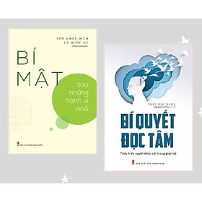 Combo 2 cuốn: Bí Quyết Đọc Tâm - Thấu Hiểu Người Khác Chỉ Trong Giây Lát + Bí Mật Sau Những Hành Vi Nhỏ có bookmark