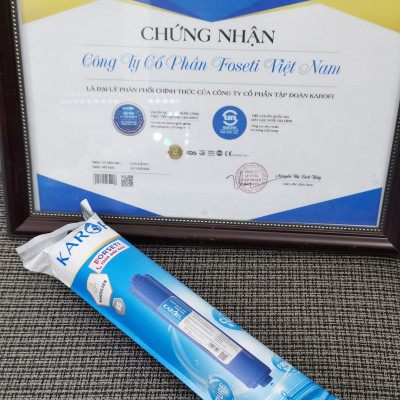 Combo 8 lõi lọc nước Karofi Hàng chính hãng dùng cho máy lọc nước Karofi S-S038