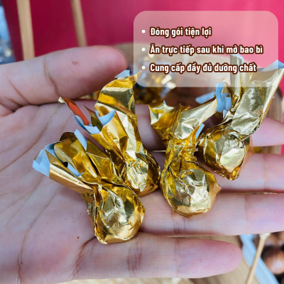 Socola viên Hạt sen - túi 50g -SHE Chocolate - Bổ sung năng lượng, đa dạng vị giác. Quà tặng sức khỏe, quà tặng người thân, dịp lễ, thích hợp ăn vặt