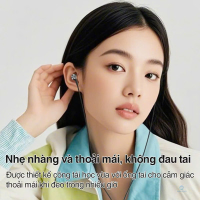 Tai nghe có dây nhét tai có mic ROCKSPACE ES09 chuẩn cắm TypeC dành cho ip15, hàng chính hãng bảo hành 1 năm