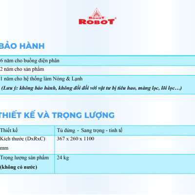Máy Lọc Nước Điện Giải Ion Kiềm ROBOT IonKing 711 Chế Độ Nóng Nguội Lạnh  - Hàng Chính Hãng