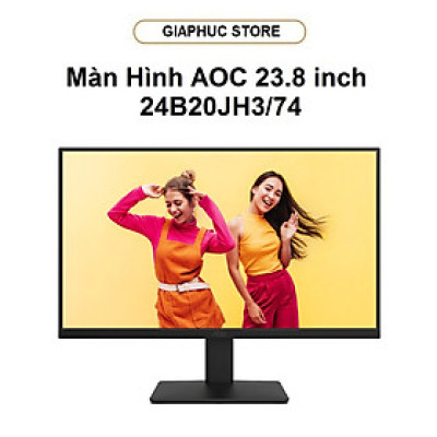 Màn Hình AOC 24B20JH3/74 (23.8 inch/ FHD/ IPS/ 250cd/ 1 ms) - Hàng Chính Hãng
