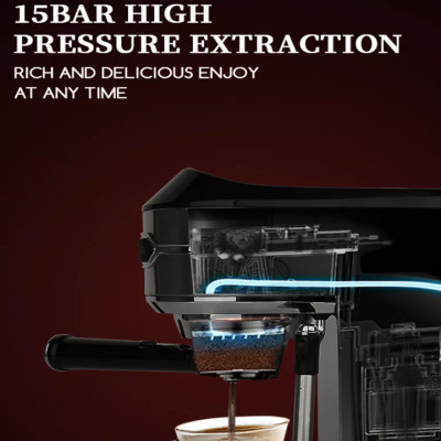 Máy pha cà phê Espresso DSP KA3065 1450W - Áp lực bơm 15bar - HÀNG NHẬP KHẨU