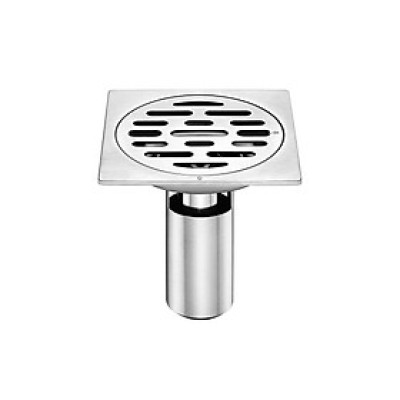 Phễu thu sàn SUS 304 ngăn mùi hôi vượt trội Hiwin FD-4320 kích thước mặt 100x100