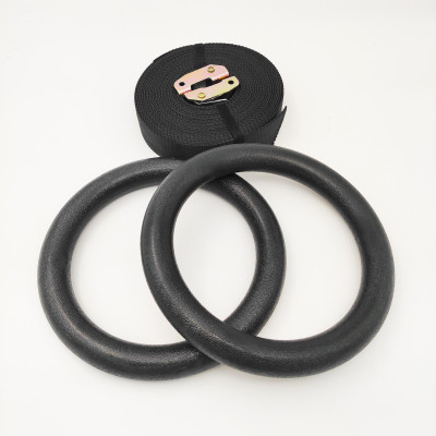 Bộ vòng xà tập thể dục RingDip (có khóa chốt điều chỉnh), dây dài 4.5m điều chỉnh dễ dàng cho các bài tập, chịu tải 120kg, an toàn cho người sử dụng