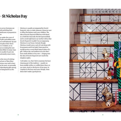 Sách - Advent - Festive German Bakes to Celebrate the Coming of Christmas by Anja Dunk (US edition, Hardcover)