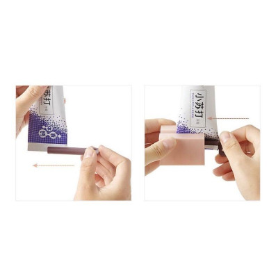 Cuộn Kẹp Ép Lấy Kem Đánh Răng Tiết Kiệm, Dụng Cụ Ép Tuýp Kem Đánh Răng Bằng Nhựa, An Toàn,Tiện Dụng Cho Gia Đình. TakyHome 5202