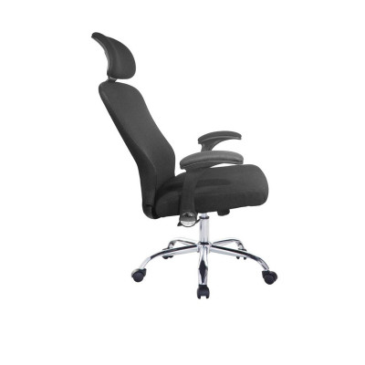 Ghế xoay nhân viên bọc lưới có tựa đầu SMLIFE Margaret