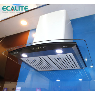 Máy Hút Mùi Áp Tường Ecalite EH-GT700T (Ngang 70cm) - Công Suất Hút Mạnh 750 m3/h - Điều Khiển Cảm Ứng - Hàng Chính hãng