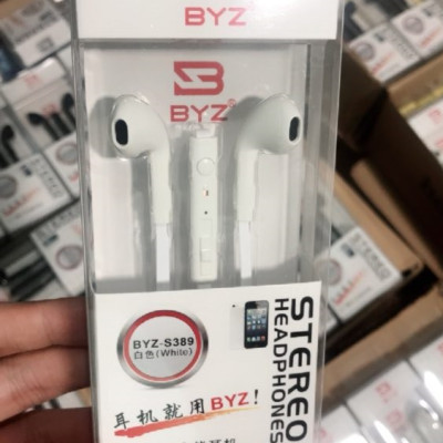 Tai nghe điện thoại BYZ-S389 - Tai nghe nhét tai - Hàng chính hãng