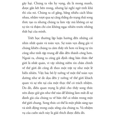 Triết Lí Của Người Hai Mặt