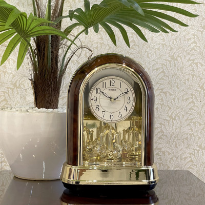 Đồng hồ để bàn Nhật Bản Rhythm 4RH791WU23- Kt 21.2 x 28.8 x 12.0cm, 1.03Kg. Vỏ nhựa, dùng PIN