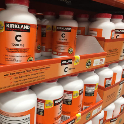 Vitamin C Kirkland Signature Mỹ tăng sức đề kháng, thức đẩy sẩn xuất collagen tự nhiên, sáng da, mờ thâm,nhanh lành bệnh - OZ Slim Store