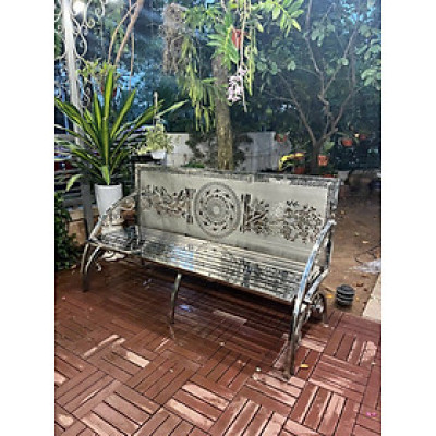 Ghế sân vườn Juno Sofa Inox 304 cao cấp, thông minh tiện lợi 