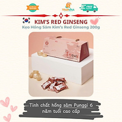 Kẹo Hồng Sâm Kim’s Red Ginseng 200g