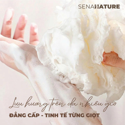 (Tặng 3 nạ) Sữa tắm nước hoa SENANATURE NOURISHING THERAPY FROM BOTANICAL EXTRACTS Perfumed Body Wash 1000ml